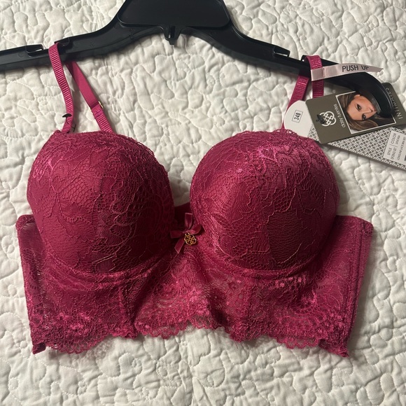 NWT Daisy Fuentes Intimates Underwire Push Up Bra - Picture 7 of 9